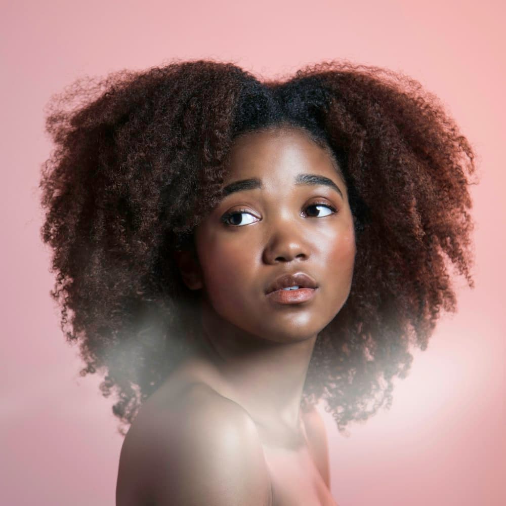 Dimensional color and softly styled hair